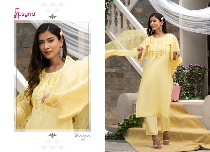 Parampara Vol 4 By Psyna Readymade Salwar Suits Catalog